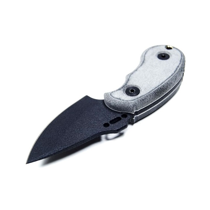 COUTEAU DE COMBAT TACTICAL SURVIE TOPS KNIVES Wolf Pup Compact Fixed Blade Knife + Sheath COUTEAU TOPS KNIVES MADE IN USA TP10