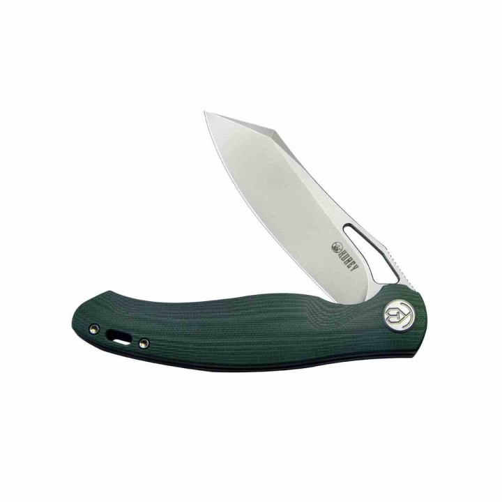 Couteau Kubey Drake Green Manche G10 Lame Tanto Acier AUS-10 KIVT Linerlock Clip KUB239K - Livraison Gratuite
