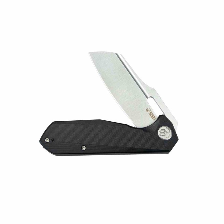 Couteau Kubey Atlas Black Manche G10 Lame Tanto Reverse Acier 14C28N IKBS Linerlock Clip KUB328D - Livraison Gratuite