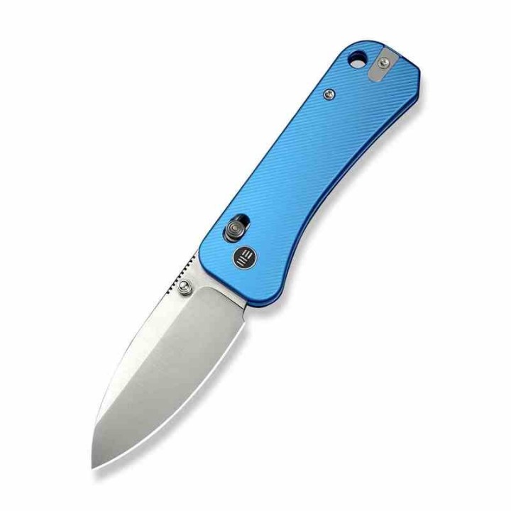 Couteau WE Knife Banter 2 Crossbar Manche Alu Bleu Lame Acier S35VN KIVT WE230751 - Livraison Gratuite