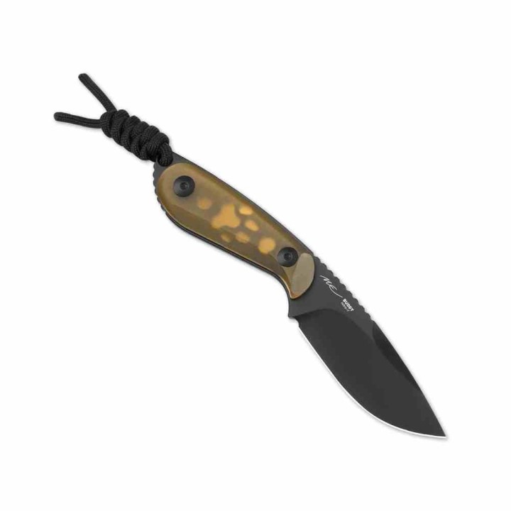 Couteau Kizer ICE BUDDY Lame Drop Point Acier Nitro-V Manche PEI Yellow Etui Kydex KI1081A1 - Livraison Gratuite