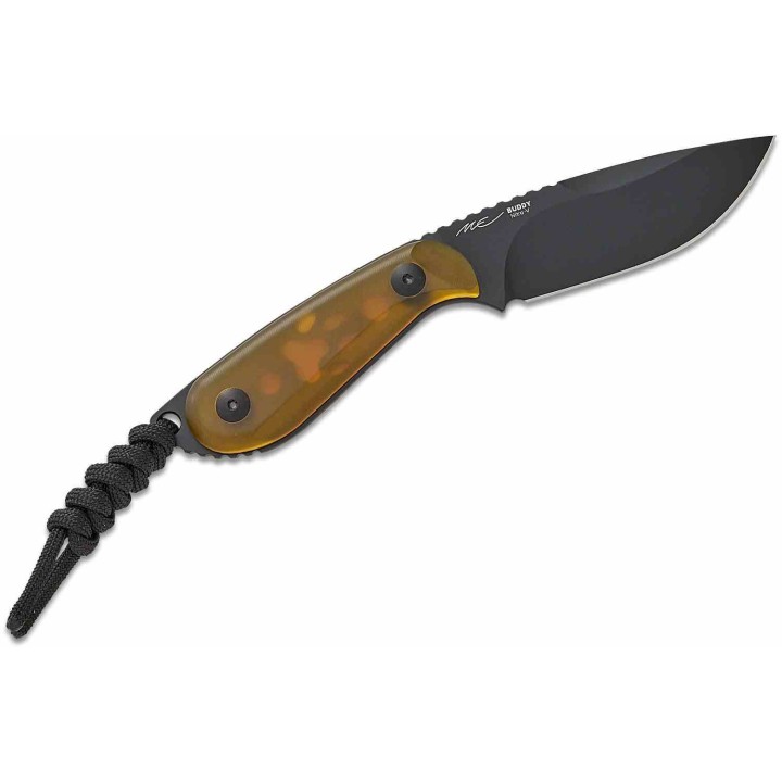 Couteau Kizer ICE BUDDY Lame Drop Point Acier Nitro-V Manche PEI Yellow Etui Kydex KI1081A1 - Livraison Gratuite