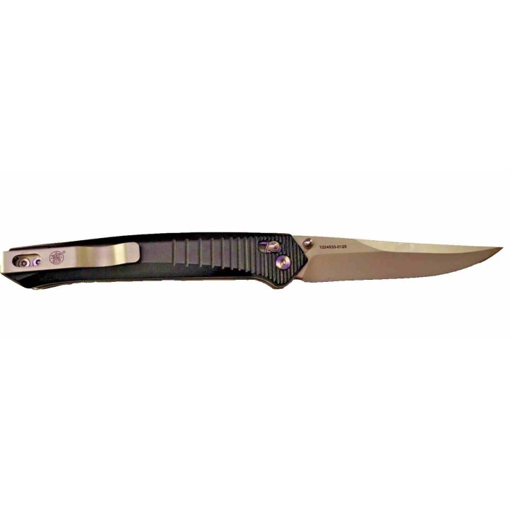 Couteau Smith & Wesson Special Ops Lame Drop Point Acier 8Cr13MoV Manche Aluminium Crossbar Lock SW1225101 - Livraison Gratuite