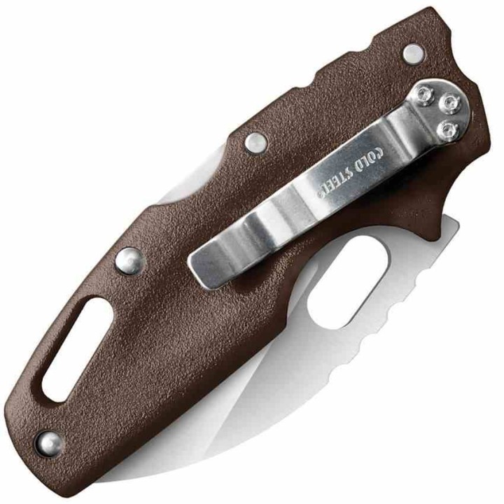 Couteau Cold Steel Tuff Lite Flat Dark Earth Lame Acier AUS-8 Poignée Griv-Ex Lockback Clip CS20LTF - Livraison Gratuite
