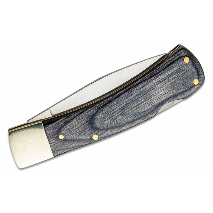 Couteau Schrade Old Timer 5OTH Heritage Series Bruin Lame Acier D2 Manche Bois Lockback SCH1135989 - Livraison Gratuite