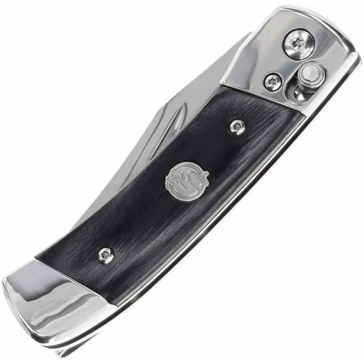 Couteau Uncle Henry PLB5 Lame Clip Point Acier 7Cr Manche Bois Pivot Lock Clip SCH1222009 - Livraison Gratuite