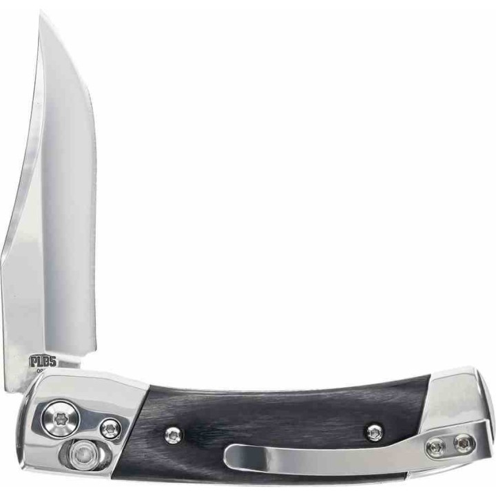 Couteau Uncle Henry PLB5 Lame Clip Point Acier 7Cr Manche Bois Pivot Lock Clip SCH1222009 - Livraison Gratuite