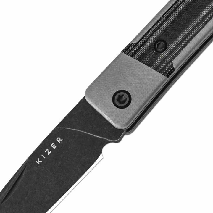 Couteau Kizer Little Grand Lame Acier Nitro-V Manche G10/Micarta Slipjoint KIV2670A2 - Livraison Gratuite