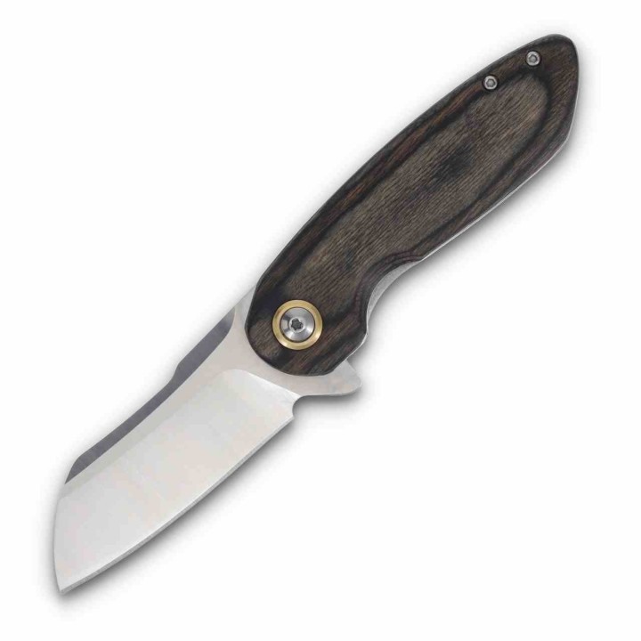 Couteau Rough Rider Bullfrog  Lame Wharncliffe Acier 440 Manche Pakkawood Linerlock RR2673 - Livraison Gratuite