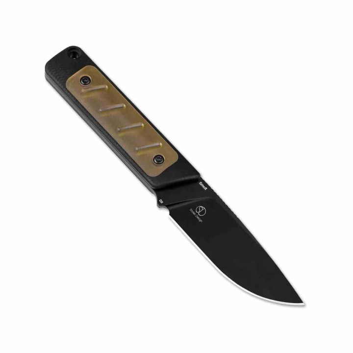 Couteau Kizer Smolt Lame Acier D2 Manche G10/Ultem (PEI) Étui Kydex KI1063A4 - Livraison Gratuite