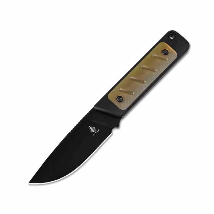 Couteau Kizer Smolt Lame Acier D2 Manche G10/Ultem (PEI) Étui Kydex KI1063A4 - Livraison Gratuite
