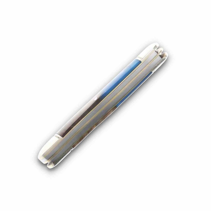 Couteau Rough Rider Texas Stockman Lames Acier 440 Manche Bois Pandora Swirl Slip Joint RR2653 - Livraison Gratuite