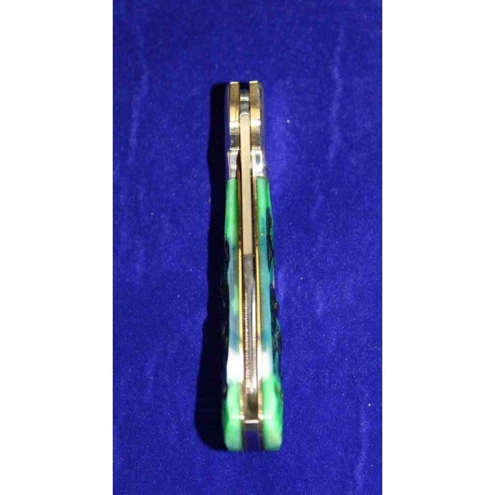 Couteau Rough Rider Bluegill Lame Drop Point Acier 440 Manche Os Back Lock RR2636 - Livraison Gratuite