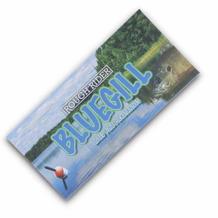 Couteau Rough Rider Bluegill Lame Drop Point Acier 440 Manche Os Back Lock RR2636 - Livraison Gratuite