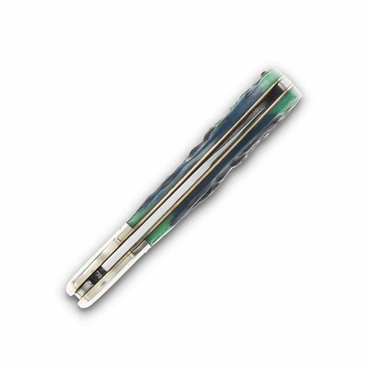 Couteau Rough Rider Bluegill Lame Drop Point Acier 440 Manche Os Back Lock RR2636 - Livraison Gratuite