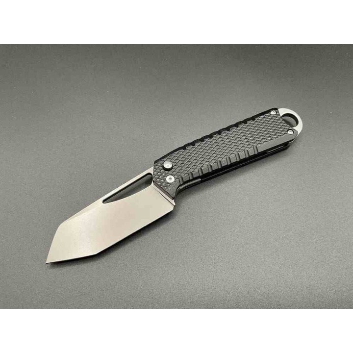 Couteau Ketuo Ventr Black Lame Acier 14c28N Manche G10 Button Lock KETM034 - Livraison Gratuite