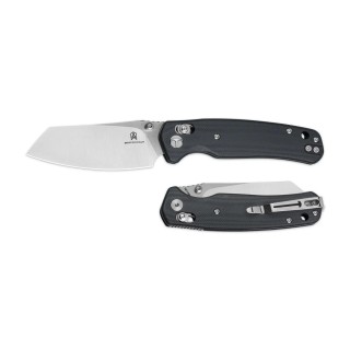 Couteau Bestechman Cicada's Wing Black Lame Acier 10Cr15CoMoV Manche G10 B-Lock BTKMK06K - Livraison Gratuite