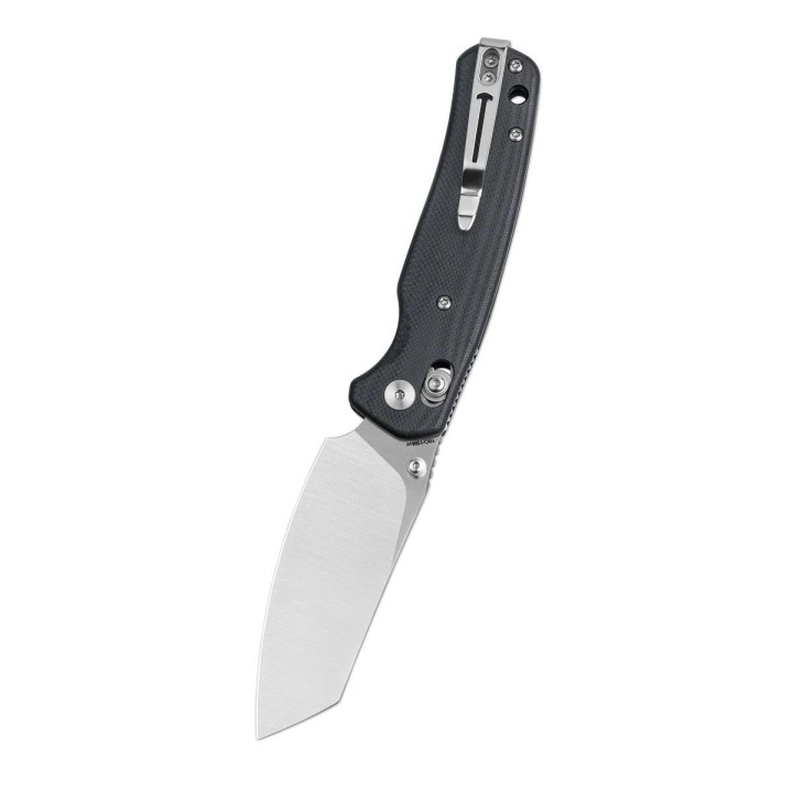 Couteau Bestechman Cicada's Wing Black Lame Acier 10Cr15CoMoV Manche G10 B-Lock BTKMK06K - Livraison Gratuite