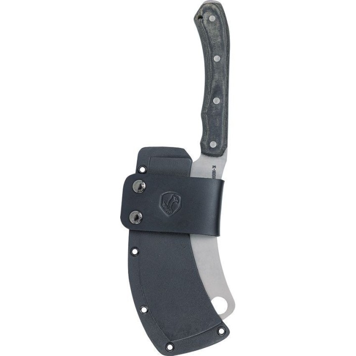 Couteau Condor K-Night Cleaver Lame Acier Carbone 1075 Manche Micarta Étui Kydex Salvador CTK133954HC - Livraison Gratuite