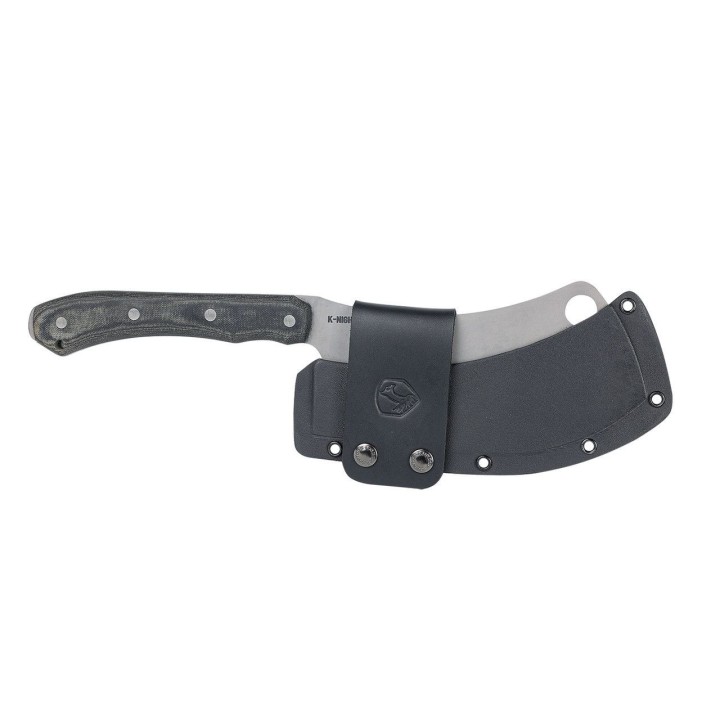 Couteau Condor K-Night Cleaver Lame Acier Carbone 1075 Manche Micarta Étui Kydex Salvador CTK133954HC - Livraison Gratuite
