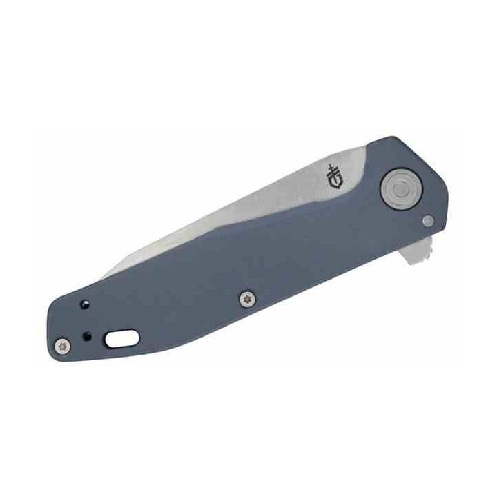 Couteau Gerber Fastball Lame Wharncliffe Acier CPM-MagnaCut Manche Aluminium Bleu Liner Lock USA G1075374 - Livraison Gratuite