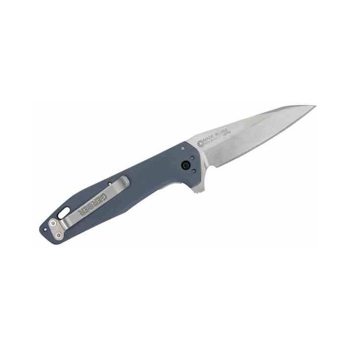Couteau Gerber Fastball Lame Wharncliffe Acier CPM-MagnaCut Manche Aluminium Bleu Liner Lock USA G1075374 - Livraison Gratuite