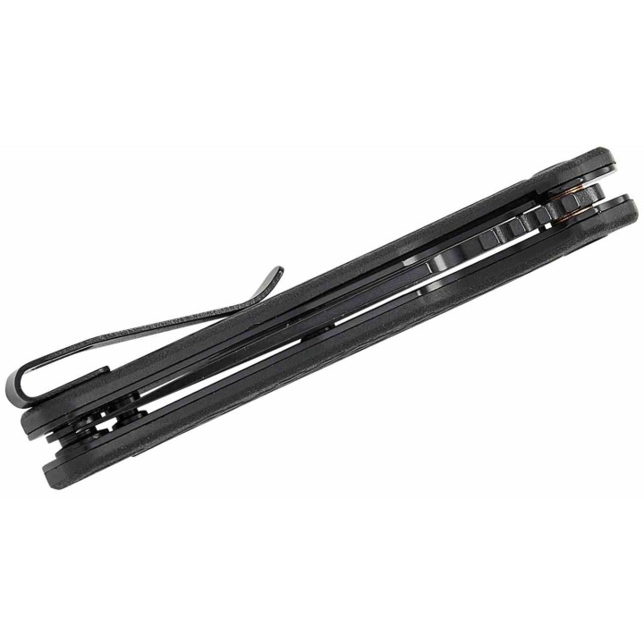 Couteau Kershaw Conduit A/O Lame Spear Point Serr Acier 8Cr13MoV Manche FRN Linerlock Clip KS1407ST - Livraison Gratuite