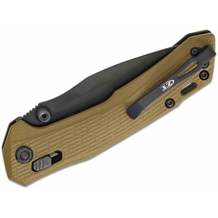 Couteau Zero Tolerance Model 0203 DuraLock Lame Drop Point Acier CPM-M4 Manche G10 Vert OD Made USA ZT0203 - Livraison Gratuite