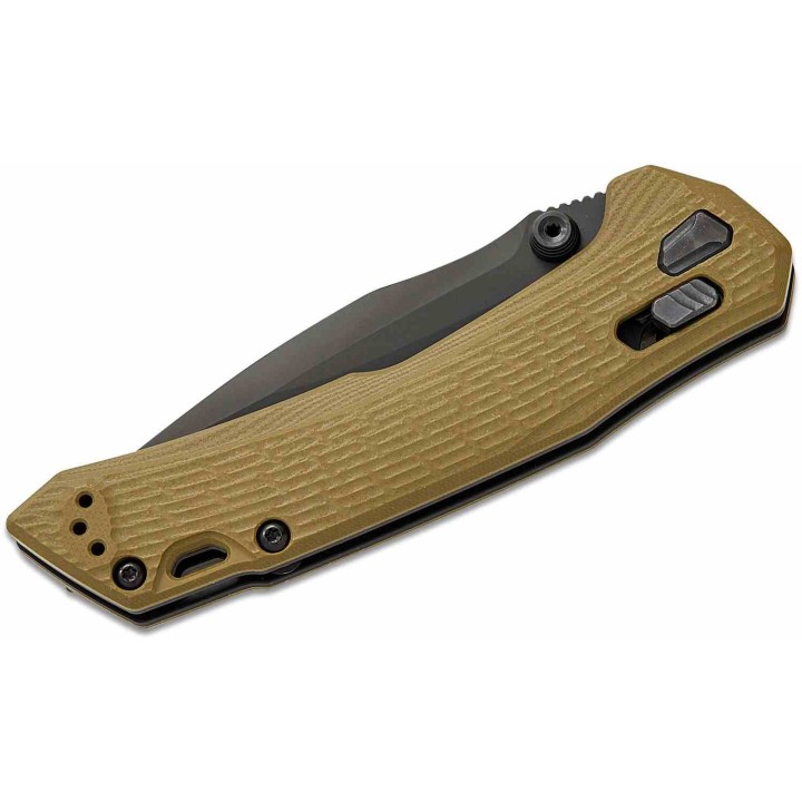 Couteau Zero Tolerance Model 0203 DuraLock Lame Drop Point Acier CPM-M4 Manche G10 Vert OD Made USA ZT0203 - Livraison Gratuite