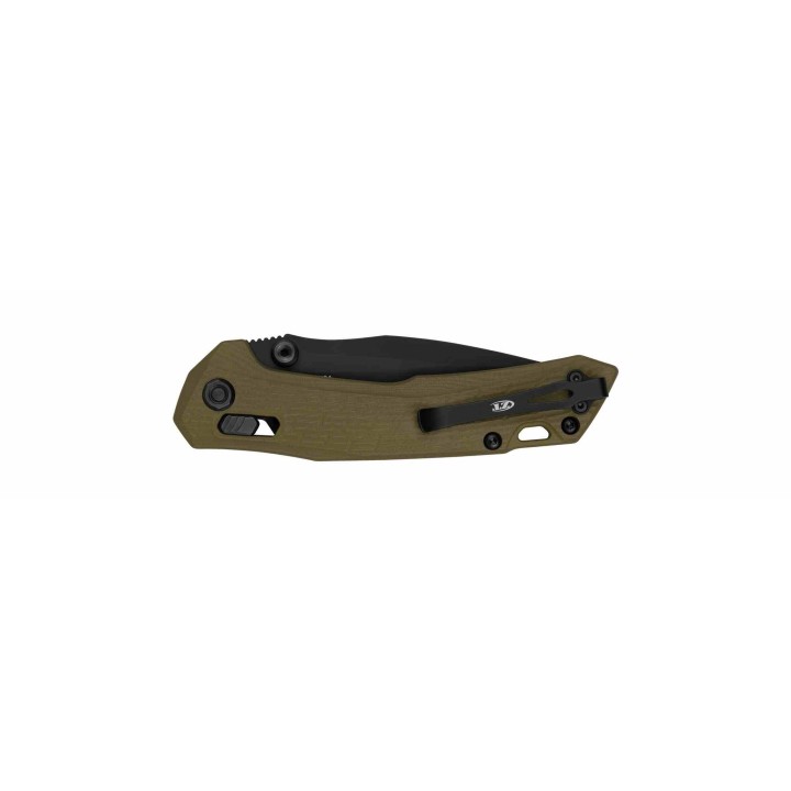 Couteau Zero Tolerance Model 0203 DuraLock Lame Drop Point Acier CPM-M4 Manche G10 Vert OD Made USA ZT0203 - Livraison Gratuite