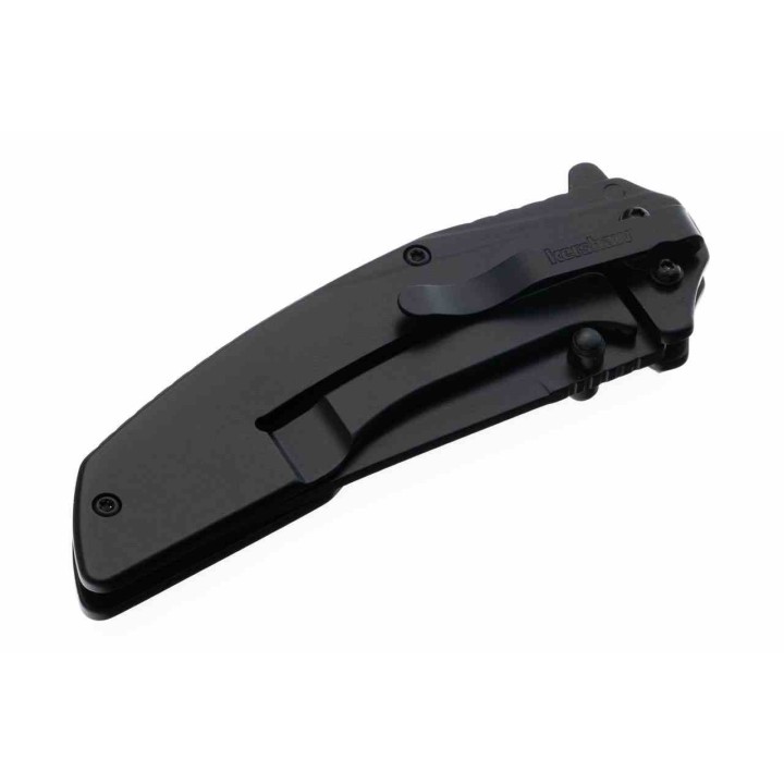 Couteau Kershaw Outright A/O Lame Upswept Serr Acier 8Cr13MoV Manche G10 /Acier Frame Lock Clip KS8320BLKST - Livraison Gratuite