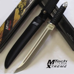 Sabre de Samouraï MTech Xtreme Tanto Lame Acier 440C Manche Abs Etui Nylon MTX8130 - Livraison Gratuite