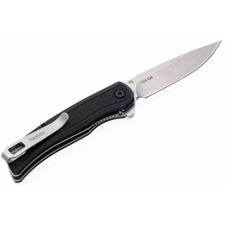 Couteau Kershaw Outfield A/O Lame Acier 4Cr14 SW Manche Nylon Linerlock Clip KS1428 - Livraison Gratuite