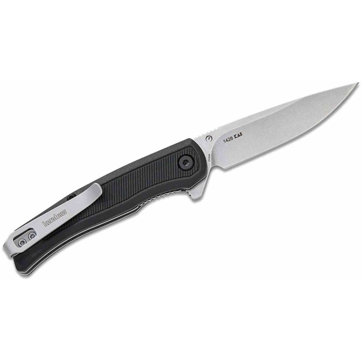 Couteau Kershaw Outfield A/O Lame Acier 4Cr14 SW Manche Nylon Linerlock Clip KS1428 - Livraison Gratuite
