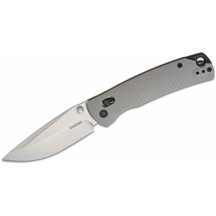 Couteau Kershaw Sequence DuraLock Lame Drop Point Acier 8Cr13MoV Manche GRN KVT KS1426 - Livraison Gratuite