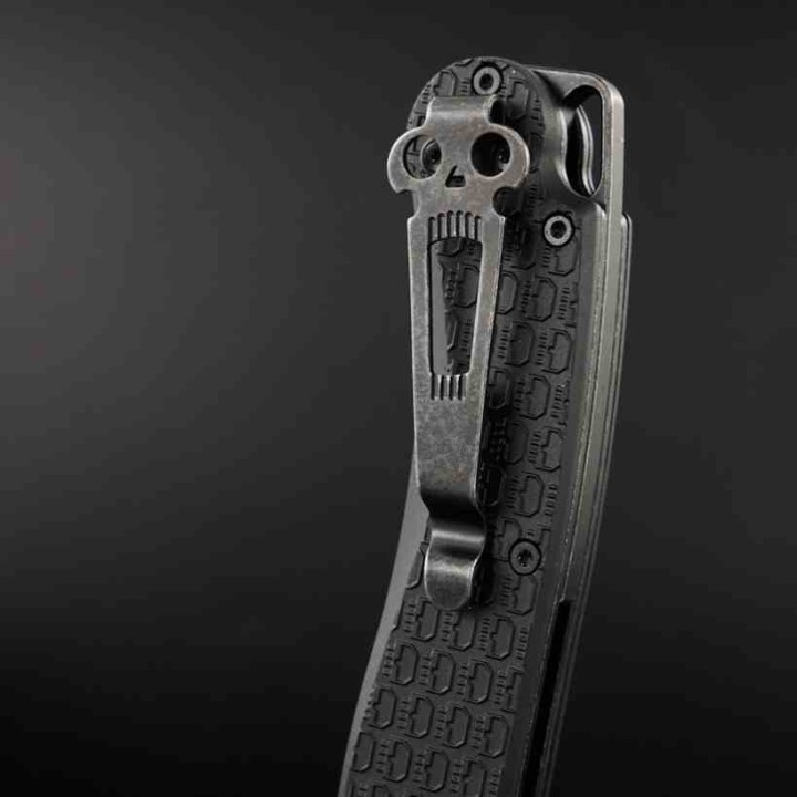 Couteau Daggerr Knives Vendetta Black Lame Dague Acier 8Cr13MoV Manche FRN Linerlock DGRVDFBKBW - Livraison Gratuite