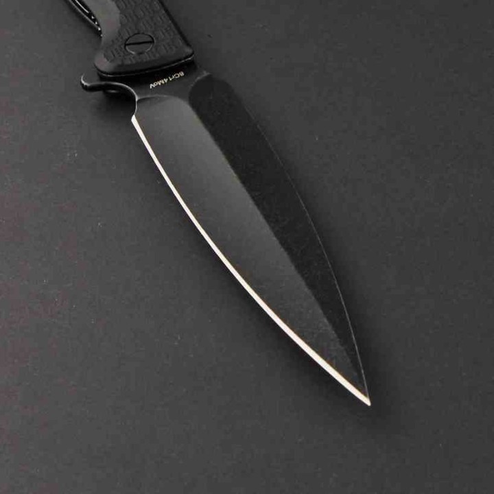 Couteau Daggerr Knives Vendetta Black Lame Dague Acier 8Cr13MoV Manche FRN Linerlock DGRVDFBKBW - Livraison Gratuite
