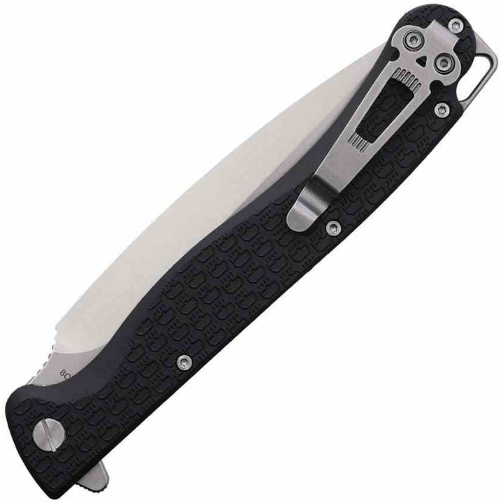Couteau Daggerr Knives Vendetta Black Lame Dague Acier 8Cr14MoV SW Manche FRN Linerlock DGRVDFBKSW - Livraison Gratuite