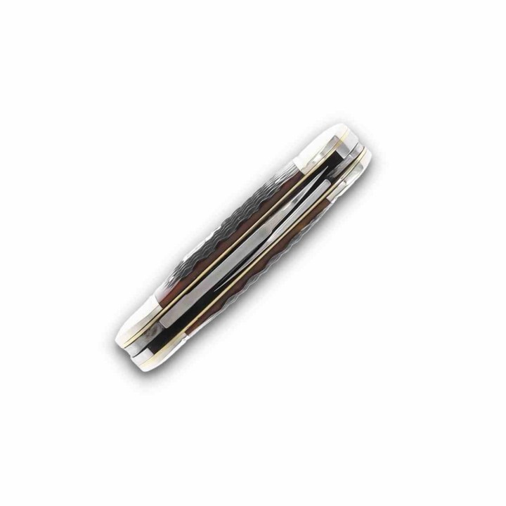 Couteau Rough Rider 30eme Anniversaire Small Sunfish 2 Lames Acier 440 Manche Os RR2631 - Livraison Gratuite