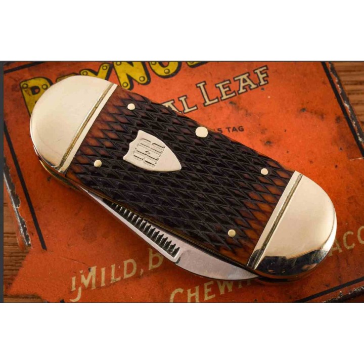 Couteau Rough Rider 30eme Anniversaire Small Sunfish 2 Lames Acier 440 Manche Os RR2631 - Livraison Gratuite