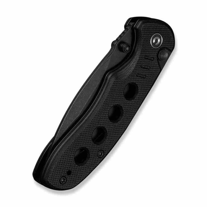 Couteau CIVIVI Triptych Black Lame Acier 14C28N Manche G10 KIVT Button Lock CIVC23085B1 - Livraison Gratuite