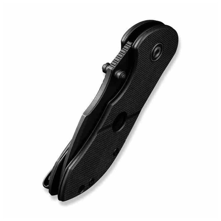 Couteau CIVIVI Gordo Black Lame Drop Point Acier D2 Blackwash Manche G10 IKBS Linerlock Clip CIVC22018C1 - Livraison Gratuite
