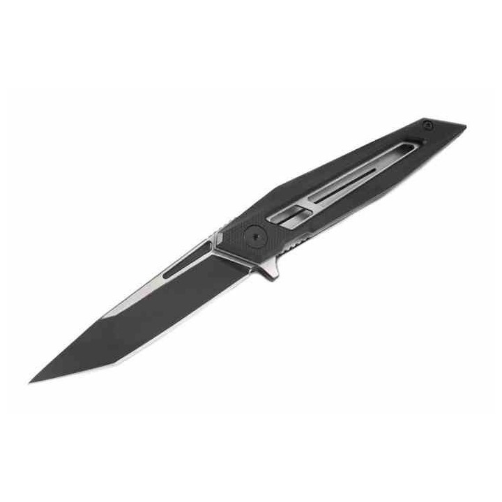 Couteau Brous Blades Graviton Lame Acier D2 Manche G10 Noir Sécurité Liner Lock USA BRB280 - Livraison Gratuite