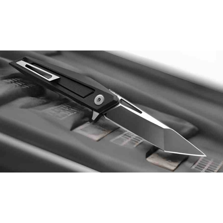 Couteau Brous Blades Graviton Lame Acier D2 Manche G10 Noir Sécurité Liner Lock USA BRB280 - Livraison Gratuite