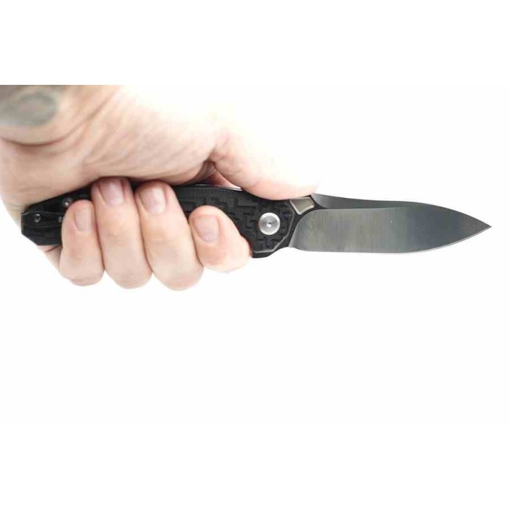 Couteau Brous Blades Bygones Lame Acier D2 Manche G10 Noir Linerlock USA BRB278 - Livraison Gratuite