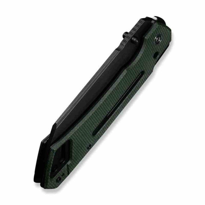 Couteau CIVIVI Buster FG Green Lame Acier Nitro-V Manche Micarta Superlock Clip CIVC240523 - Livraison Gratuite