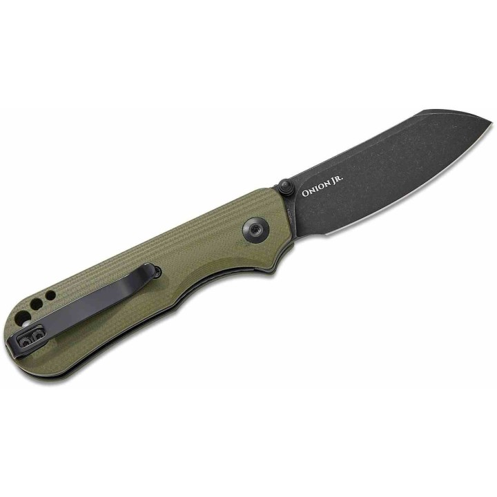 Couteau CIVIVI Crabby Od Green Acier 14C28N Manche G10 Liner Lock KIVT Clip CIVC240551 - Livraison Gratuite