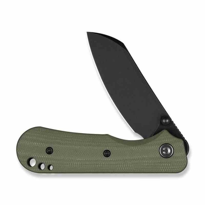 Couteau CIVIVI Crabby Od Green Acier 14C28N Manche G10 Liner Lock KIVT Clip CIVC240551 - Livraison Gratuite
