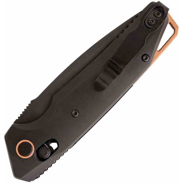 Couteau Automatique Bear OPS Katakt II Auto Lame  Acier M390 Manche Alu Slide Lock USA BCAC2100ALBKBSR - Livraison Gratuite