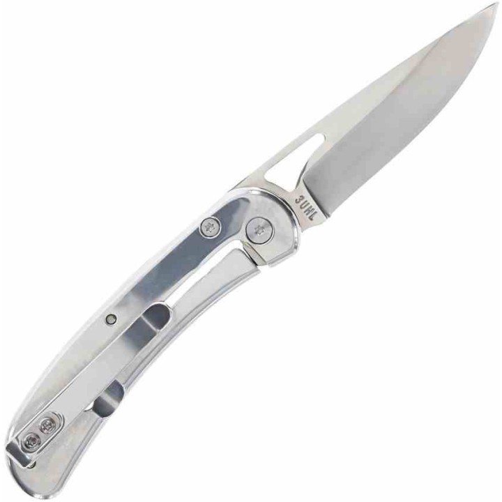 Couteau Schrade Uncle Henry 3UH Large Lame Acier 7Cr17MoV Manche Imitation Cerf Lockback SCH1227306 - Livraison Gratuite